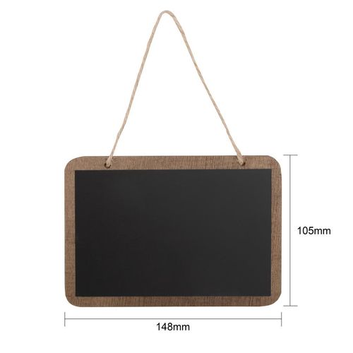 Olympia Hanging Magnetic Chalkboard A6 105(H) x 148(W)mm (Pack of 4) - FD953 - 4