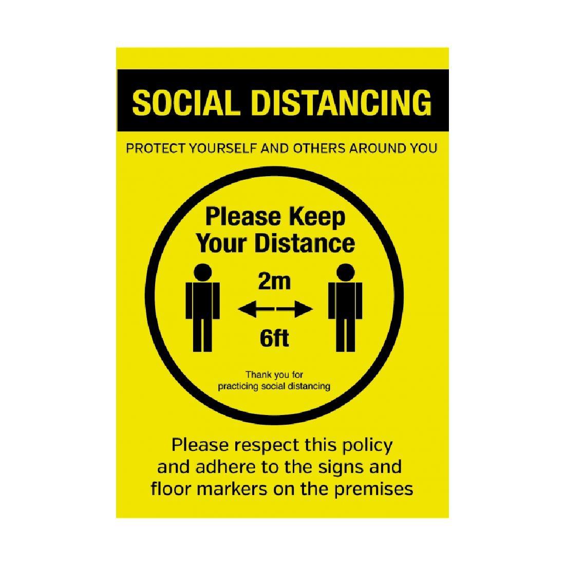 Protect Yourself and Others Around You Poster A4 - FN649 - 1