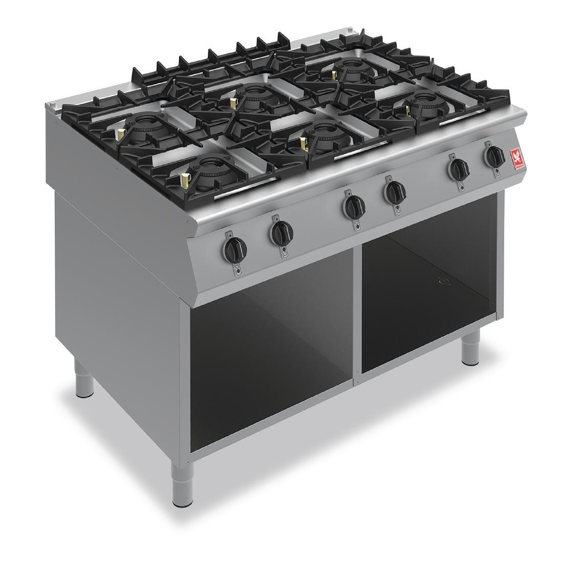 Falcon F900 Six Burner Boiling Hob on Fixed Stand Natural Gas G90126 - GR424-N - 1