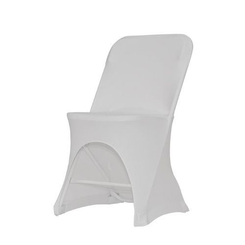 ZOWN Alex-K Side Chair Stretch Cover White - DW842 - 1