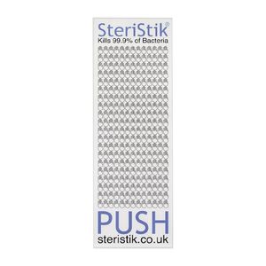SteriStik Antibacterial Door Push 225x75mm (Pack of 10) - FR108 - 1