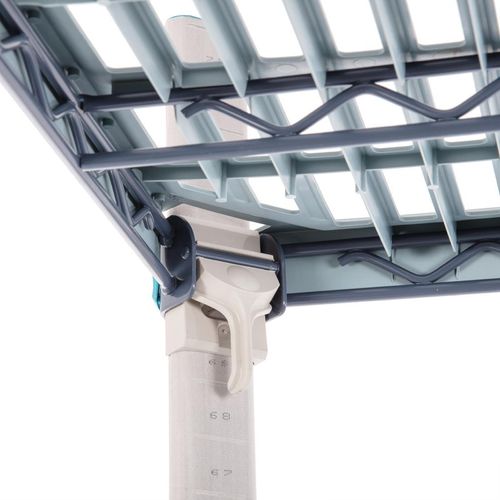Metro Max Q Polymer Posts Shelving Add-On Kit 4 Shelves 1880x1220x610mm - DS358 - 3