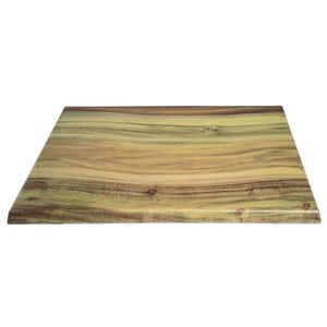 Werzalit Pre-drilled Square Table Top Olive 600mm - GT189 - 3