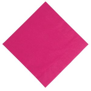Duni Compostable Dinner Napkins Fuchsia 400mm (Pack of 1000)