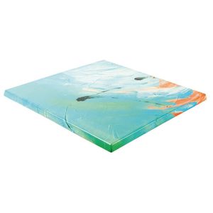 Werzalit Pre-drilled Square Table Top Primavera 600mm - GM402