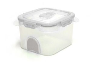 Pacnvac Gn Compatable Storage Container - Straight GN1/9 Red - 12094-16