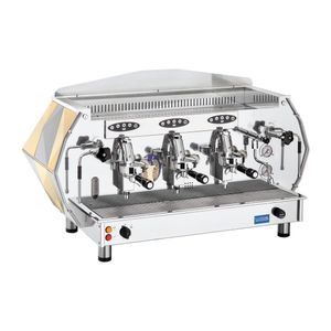 La Pavoni Three Group Automatic Professional Coffee Machine 3-Phase Gold DIA3SV1995EU - FU567 - 3