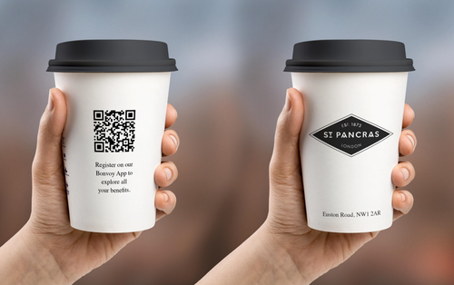 1,000 12oz SW St Pancras Coffee cups - 1