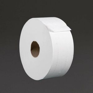 Jantex Jumbo Toilet Rolls 2-Ply 300m (Pack of 6) - DL919 - 1