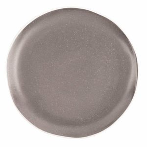 Olympia Chia Plates Charcoal 205mm (Pack of 6) - DR815 - 1