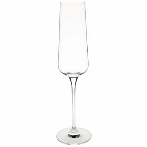 Olympia Claro One Piece Angular Champagne Flute 260ml (Pack of 6) - CS467 - 1