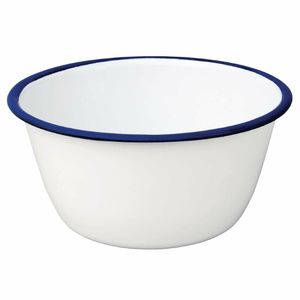 Olympia Enamel Pudding Bowls 155mm (Pack of 6) - DC389 - 3