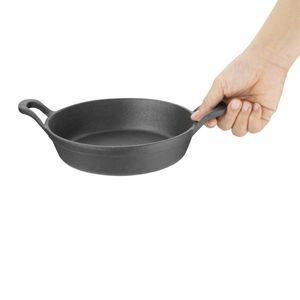 Olympia Round Cast Iron Eared Dish - GJ554 - 3