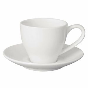 Olympia Cafe Espresso Saucers White 116.5mm (Pack of 12) - GK086 - 3