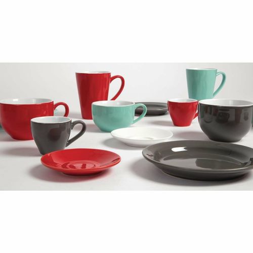 Olympia Cafe Latte Cups Red 340ml (Pack of 12) - GL486 - 2