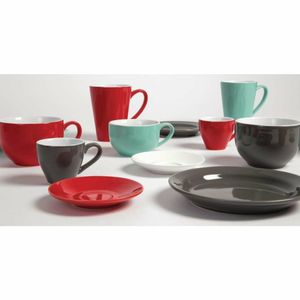 Olympia Cafe Latte Cups Red 340ml (Pack of 12) - GL486 - 3