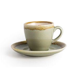 Olympia Kiln Espresso Saucer Moss (Pack of 6) - GP477 - 3