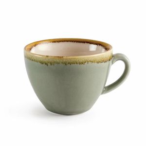 Olympia Kiln Cappuccino Cups Moss 230ml (Pack of 6) - GP478 - 1
