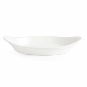 Olympia Whiteware Oval Eared Dishes 229x 127mm (Pack of 6) - W427 - 3