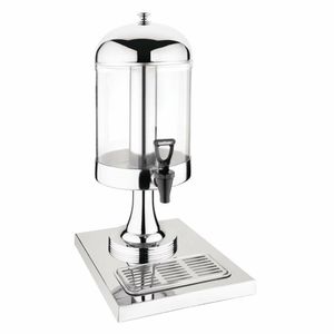 Olympia Single Juice Dispenser with Drip Tray - J183 - 1