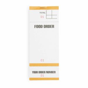 Bar Food Pad With Order Tickets Single Leaf (Pack of 50) - G522 - 3