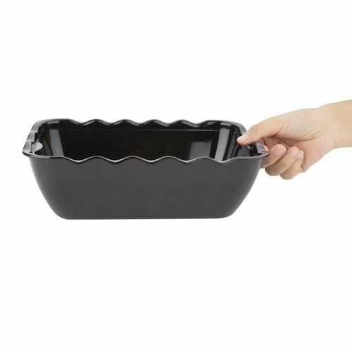 Olympia Kristallon Salad Crock 2Ltr Black - CB753 - 6