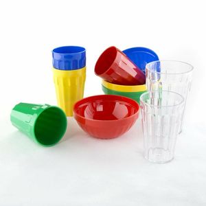 Olympia Kristallon Polycarbonate Tumblers Red 142ml (Pack of 12) - CE273 - 3