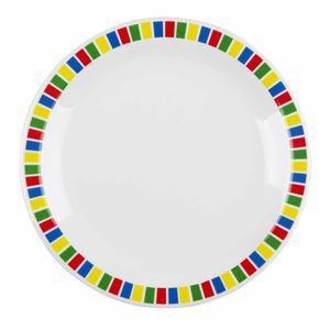 Olympia Kristallon Fairground Melamine Side Plates 160mm (Pack of 12) - DP980 - 1