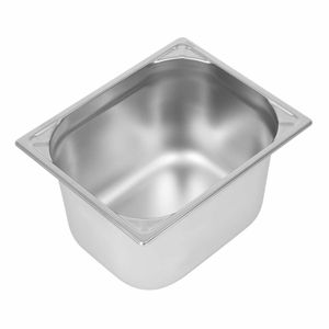 Vogue Heavy Duty Stainless Steel 1/2 Gastronorm Pan 200mm - DW441 - 1
