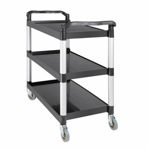 Vogue Polypropylene Mobile Trolley Large - CF102 - 3
