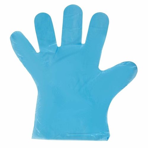 Disposable Powder-Free Polyethylene Gloves Blue (Pack of 100) - U602 - 1