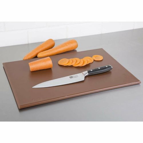Hygiplas Anti Microbial High Density Brown Chopping Board - F160 - 4