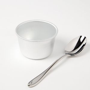 Vogue Aluminium Mini Dariole Mould 100ml (Pack of 6) - K514 - 3