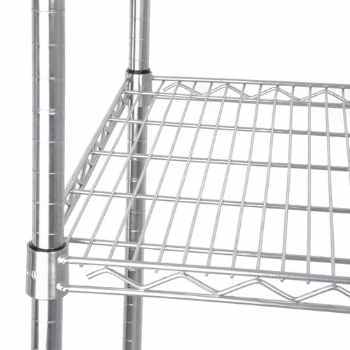 Vogue 4 Tier Wire Shelving Kit 1830x610mm - U259 - 5