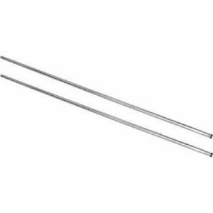 Vogue Chrome Upright Posts 1830mm (Pack of 2) - U888 - 1