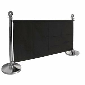 Bolero Stainless Steel Ball Top Barrier Post - S651 - 3