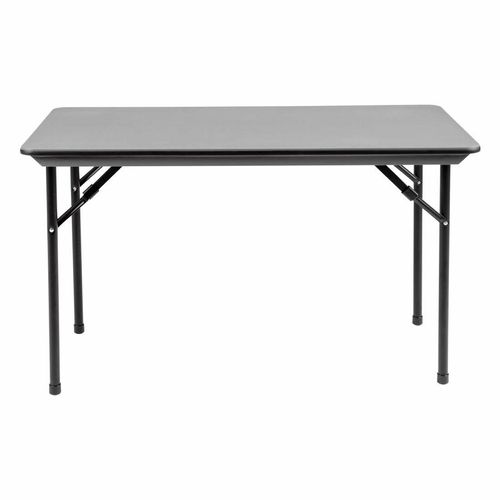 Bolero ABS Rectangular Folding Table Grey 4ft (Single) - GC594 - 2
