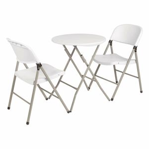 Bolero Foldaway Utility Chairs White (Pack of 2) - CE692 - 3