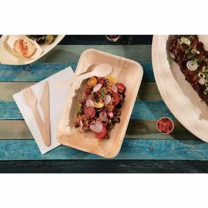 Fiesta Compostable Disposable Wooden Knives (Pack of 100) - CD902 - 3