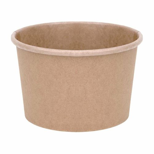 Fiesta Compostable Soup Containers 98mm 230ml / 8oz (Pack of 500) - FB160 - 1