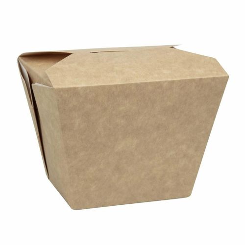 Colpac Recyclable Microwavable Food Boxes Square 750ml / 26oz (Pack of 250) - DM172 - 1