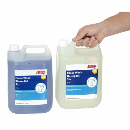 Jantex Glasswasher Detergent and Rinse Aid Concentrate 5Ltr (2 Pack) - SA487 - 4
