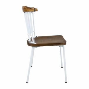 Bolero Scandi Side Chairs White (Pack of 2) - FB870 - 3