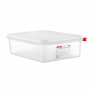 Araven Polypropylene 1/2 Gastronorm Food Container 6.5Ltr (Pack of 4) - DL982 - 1