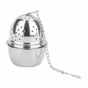 Olympia Oval Stainless Steel Tea Strainer 40(Ø) x 55(H)mm - DF898 - 1
