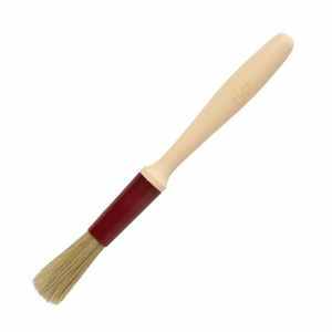 Matfer Bourgeat Pastry Brush Natural Bristles Round Head 1.5cm - F242 - 1