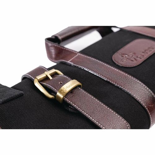Boldric Canvas Knife Bag Black 17 Slots - CM557 - 2