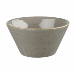 Churchill Stonecast Round Bowl Peppercorn Grey 295mm (Pack of 12) - DK564 - 1