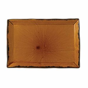 Dudson Harvest Rectangular Trays Brown 192 x 284mm (Pack of 6) - FC025 - 1