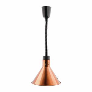 Buffalo Conical Retractable Heat Shade Copper Finish - DY463 - 1